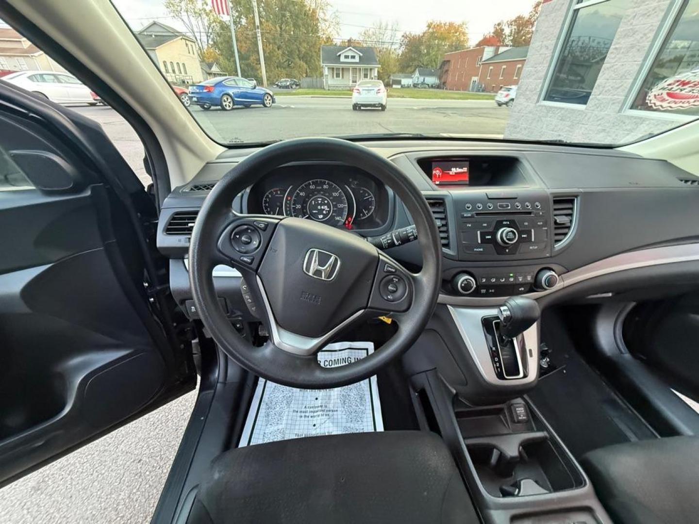 2013 BLACK HONDA CR-V EX (3CZRM3H50DG) with an 2.4L engine, Automatic transmission, located at 3100 Covert Avenue, Evansville, IN, 47714, (812) 473-4492, 37.955418, -87.512238 - Photo#6