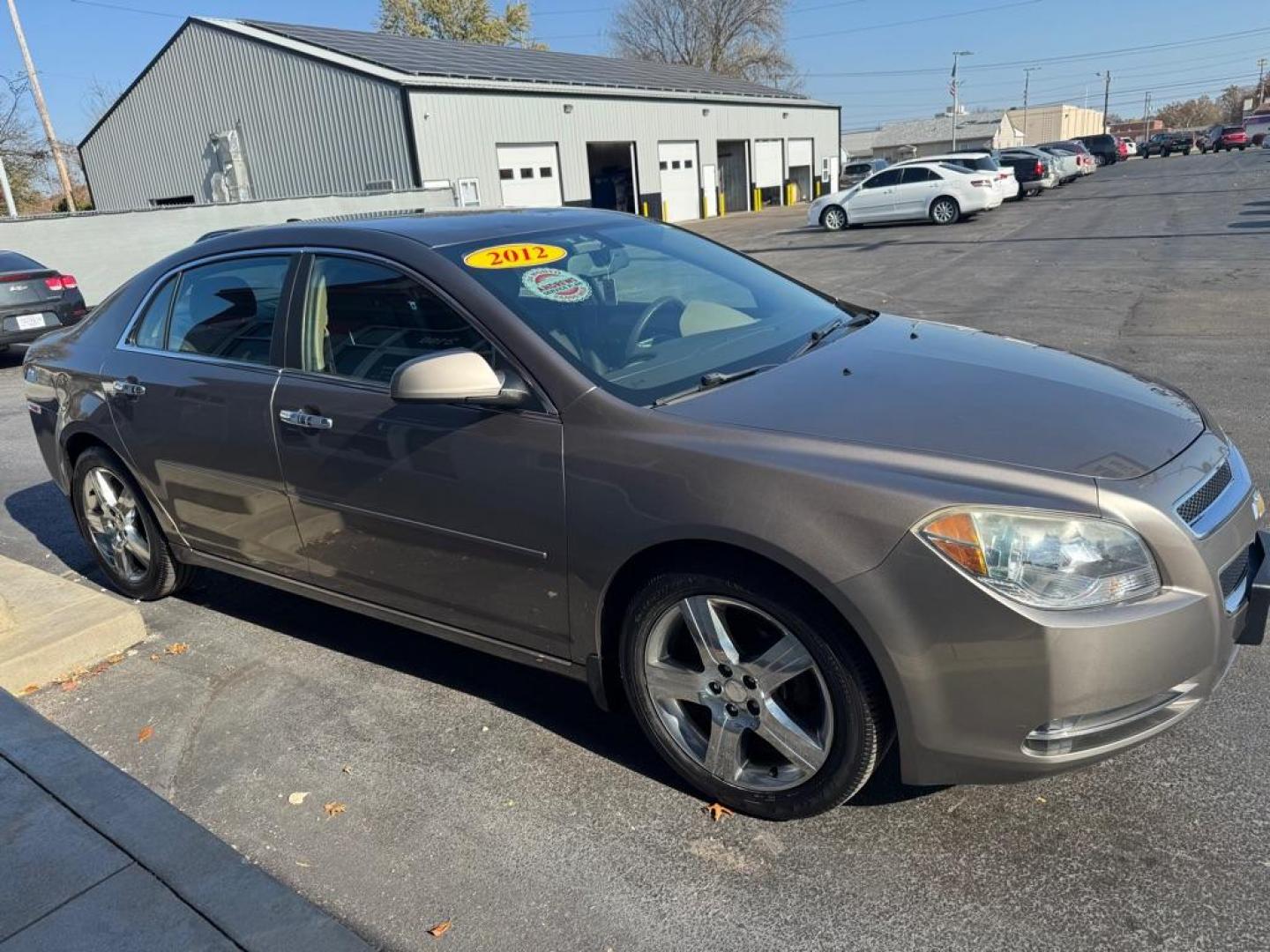 2012 BROWN CHEVROLET MALIBU LT (1G1ZC5E09CF) with an 2.4L engine, Automatic transmission, located at 3100 Covert Avenue, Evansville, IN, 47714, (812) 473-4492, 37.955418, -87.512238 - Photo#2