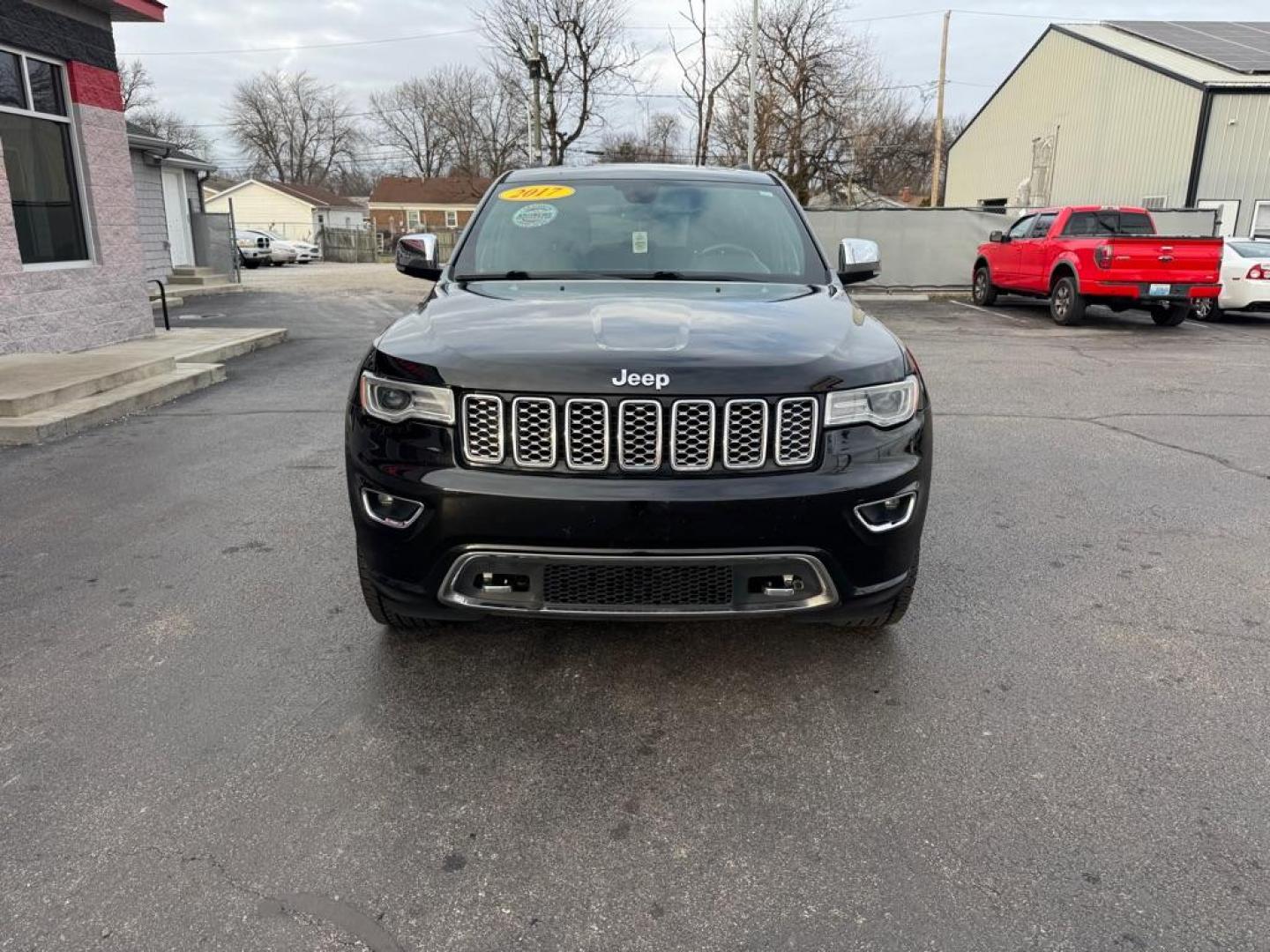 2017 BLACK JEEP GRAND CHEROKEE OVERLAND (1C4RJECGXHC) with an 3.6L engine, Automatic transmission, located at 3100 Covert Avenue, Evansville, IN, 47714, (812) 473-4492, 37.955418, -87.512238 - Photo#1