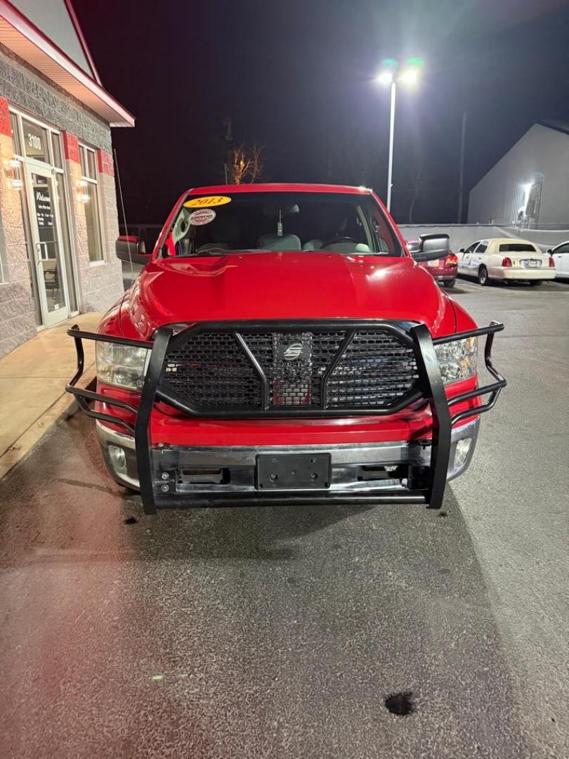 2013 RED RAM 1500 SLT (1C6RR6GGXDS) with an 3.6L engine, Automatic transmission, located at 3100 Covert Avenue, Evansville, IN, 47714, (812) 473-4492, 37.955418, -87.512238 - Photo#1