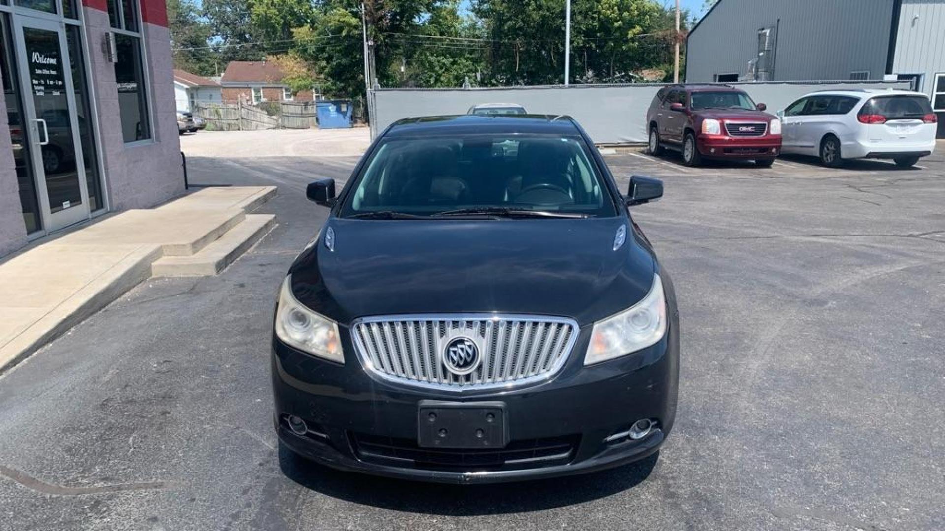 2012 BLACK BUICK LACROSSE PREMIUM (1G4GD5ER5CF) with an 2.4L engine, Automatic transmission, located at 3100 Covert Avenue, Evansville, IN, 47714, (812) 473-4492, 37.955418, -87.512238 - Photo#1