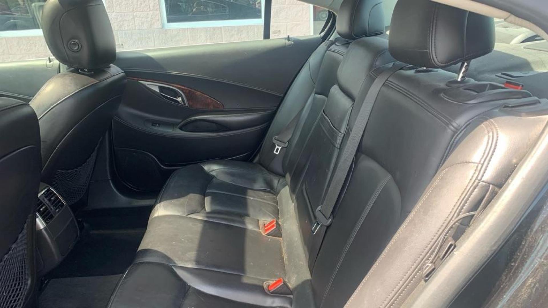 2012 BLACK BUICK LACROSSE PREMIUM (1G4GD5ER5CF) with an 2.4L engine, Automatic transmission, located at 3100 Covert Avenue, Evansville, IN, 47714, (812) 473-4492, 37.955418, -87.512238 - Photo#4