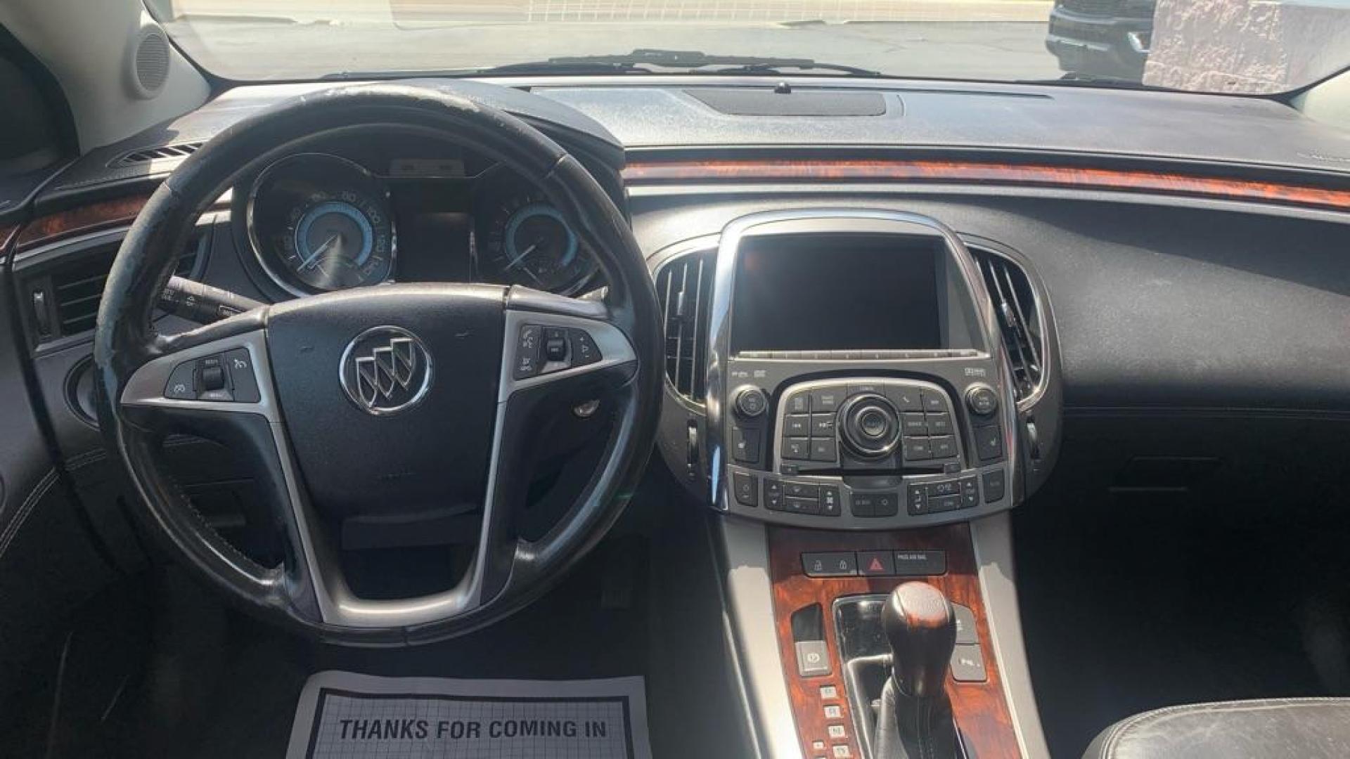 2012 BLACK BUICK LACROSSE PREMIUM (1G4GD5ER5CF) with an 2.4L engine, Automatic transmission, located at 3100 Covert Avenue, Evansville, IN, 47714, (812) 473-4492, 37.955418, -87.512238 - Photo#6