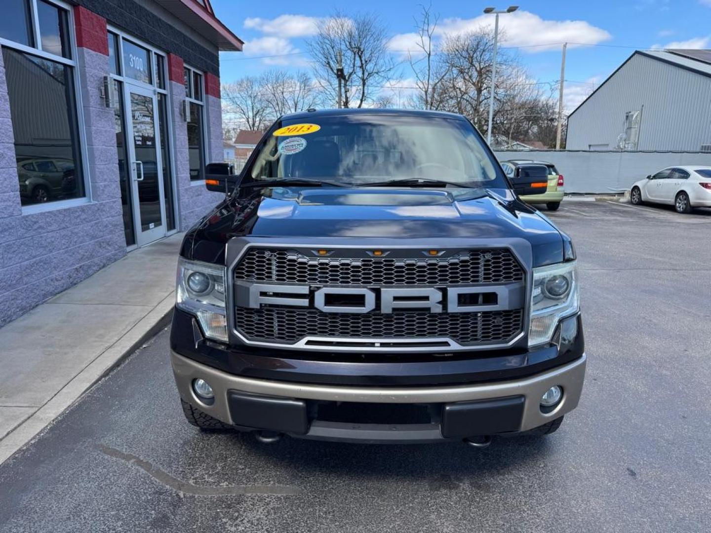 2013 BLACK FORD F150 SUPERCREW (1FTFW1EF9DK) with an 5.0L engine, Automatic transmission, located at 3100 Covert Avenue, Evansville, IN, 47714, (812) 473-4492, 37.955418, -87.512238 - Photo#1