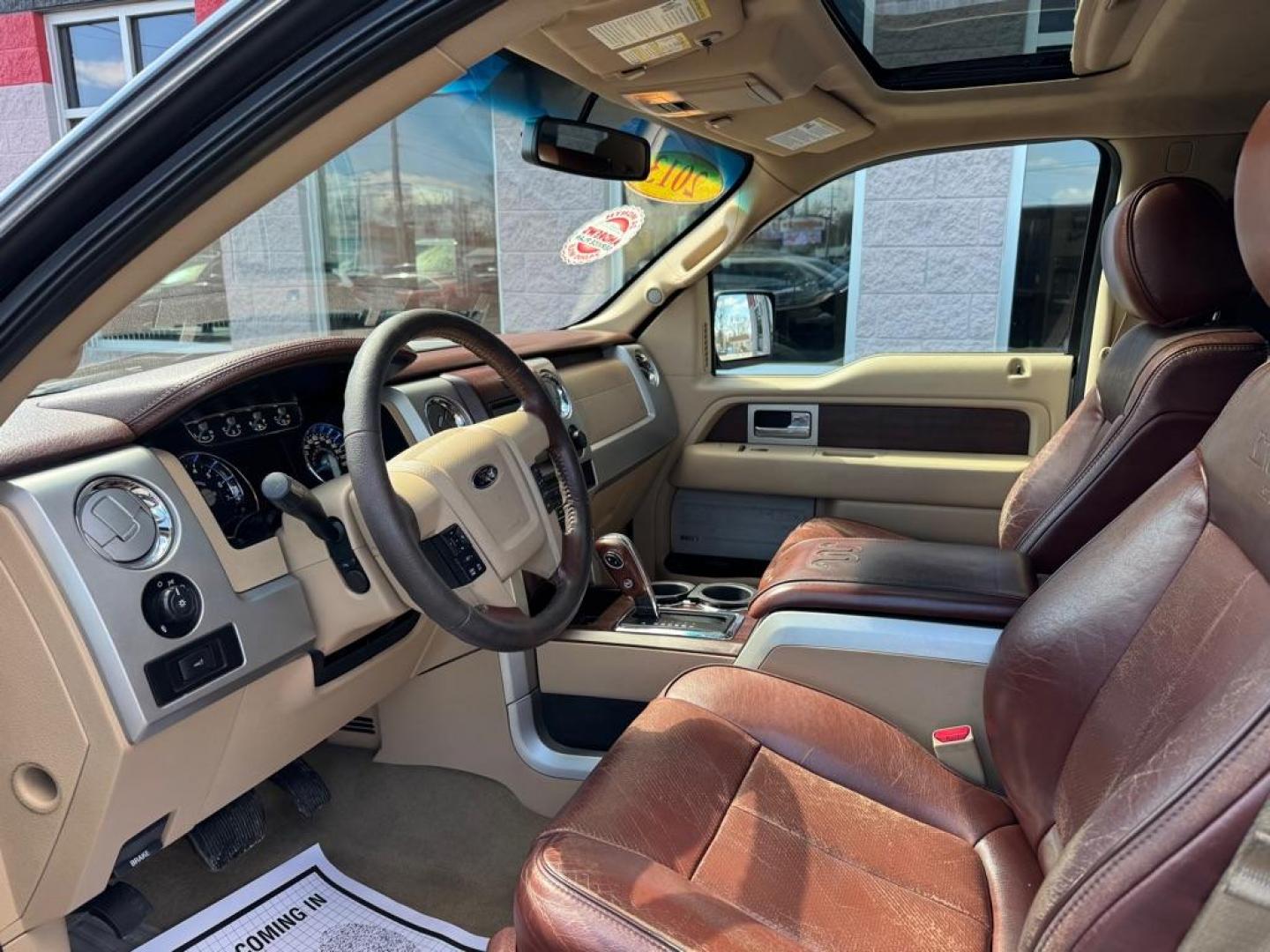 2013 BLACK FORD F150 SUPERCREW (1FTFW1EF9DK) with an 5.0L engine, Automatic transmission, located at 3100 Covert Avenue, Evansville, IN, 47714, (812) 473-4492, 37.955418, -87.512238 - Photo#4