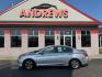 2013 SILVER HONDA ACCORD LX (1HGCR2F38DA) with an 2.4L engine, Continuously Variable transmission, located at 3100 Covert Avenue, Evansville, IN, 47714, (812) 473-4492, 37.955418, -87.512238 - Photo#0