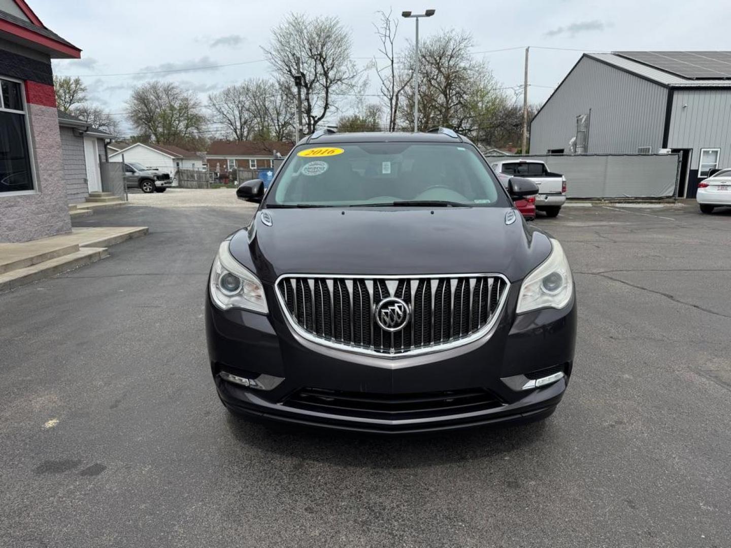 2016 GRAY BUICK ENCLAVE (5GAKRAKD7GJ) with an 3.6L engine, Automatic transmission, located at 3100 Covert Avenue, Evansville, IN, 47714, (812) 473-4492, 37.955418, -87.512238 - Photo#1