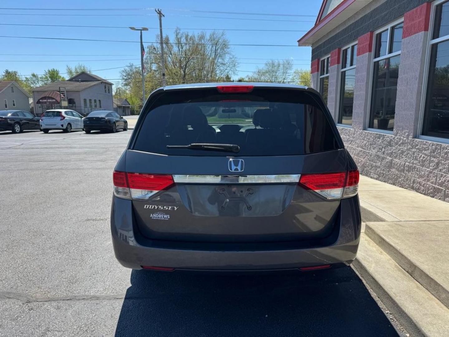 2016 GRAY HONDA ODYSSEY EX (5FNRL5H46GB) with an 3.5L engine, Automatic transmission, located at 3100 Covert Avenue, Evansville, IN, 47714, (812) 473-4492, 37.955418, -87.512238 - Photo#3