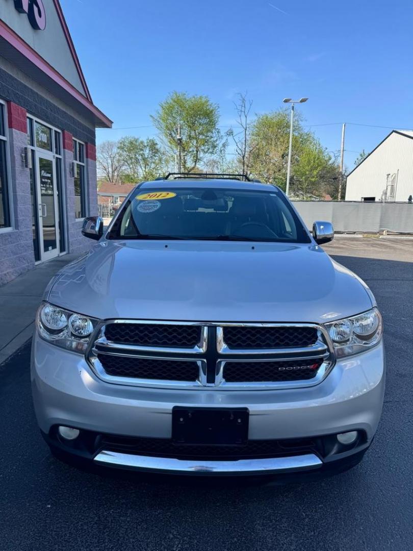 2012 GRAY DODGE DURANGO CREW (1C4RDJDG5CC) with an 3.6L engine, Automatic transmission, located at 3100 Covert Avenue, Evansville, IN, 47714, (812) 473-4492, 37.955418, -87.512238 - Photo#1