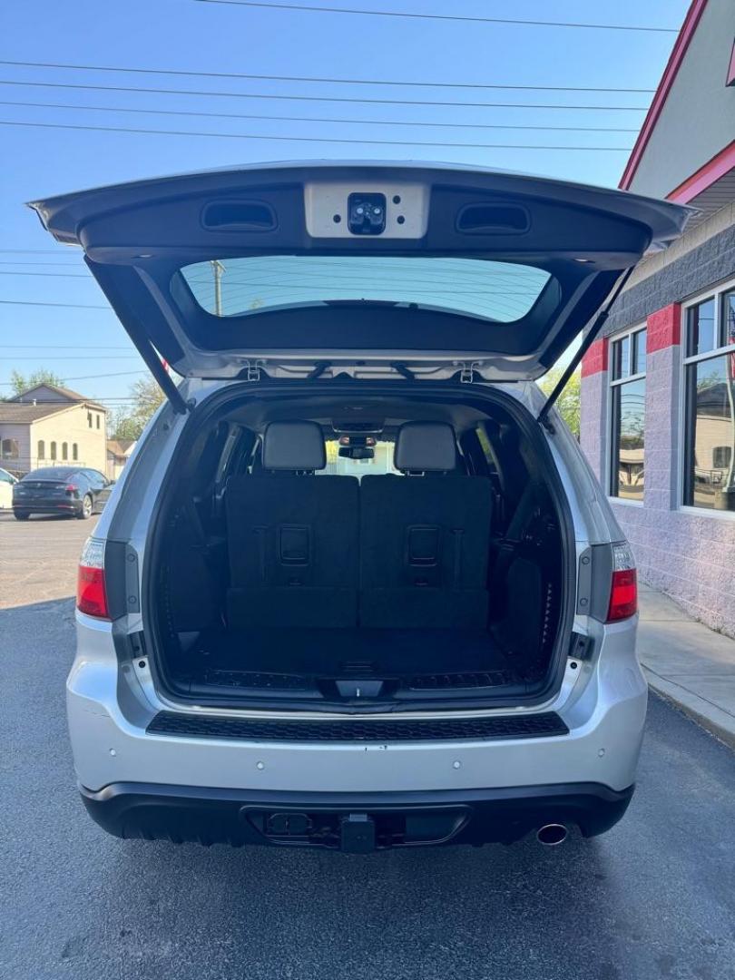 2012 GRAY DODGE DURANGO CREW (1C4RDJDG5CC) with an 3.6L engine, Automatic transmission, located at 3100 Covert Avenue, Evansville, IN, 47714, (812) 473-4492, 37.955418, -87.512238 - Photo#7