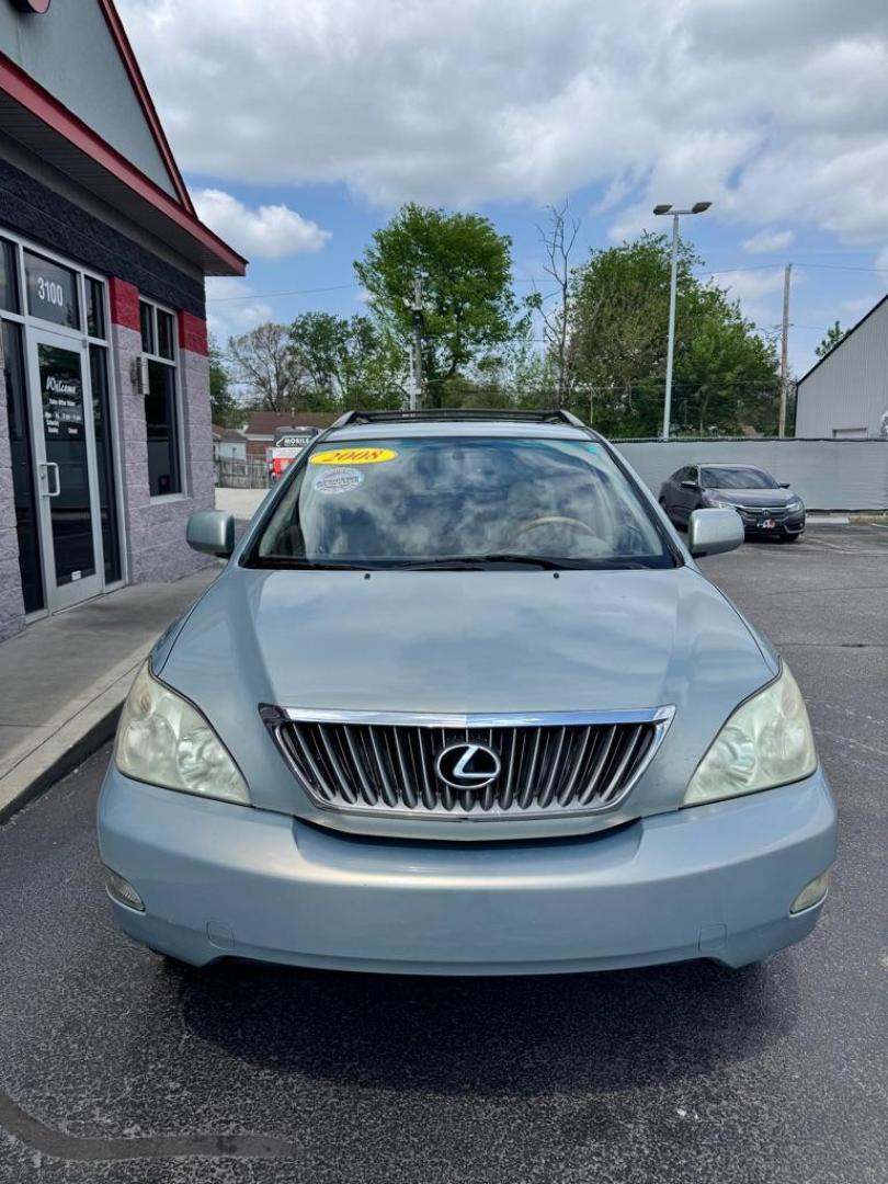 2008 GREEN LEXUS RX350 (2T2GK31U58C) with an 3.5L engine, Automatic transmission, located at 3100 Covert Avenue, Evansville, IN, 47714, (812) 473-4492, 37.955418, -87.512238 - Photo#1