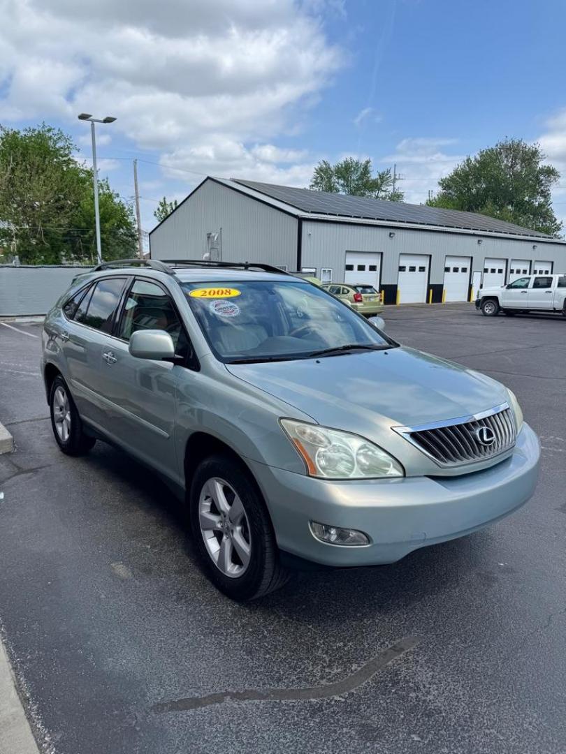 2008 GREEN LEXUS RX350 (2T2GK31U58C) with an 3.5L engine, Automatic transmission, located at 3100 Covert Avenue, Evansville, IN, 47714, (812) 473-4492, 37.955418, -87.512238 - Photo#2