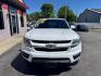 2018 WHITE CHEVROLET COLORADO (1GCGSBEA3J1) with an 2.5L engine, Automatic transmission, located at 3100 Covert Avenue, Evansville, IN, 47714, (812) 473-4492, 37.955418, -87.512238 - Photo#1
