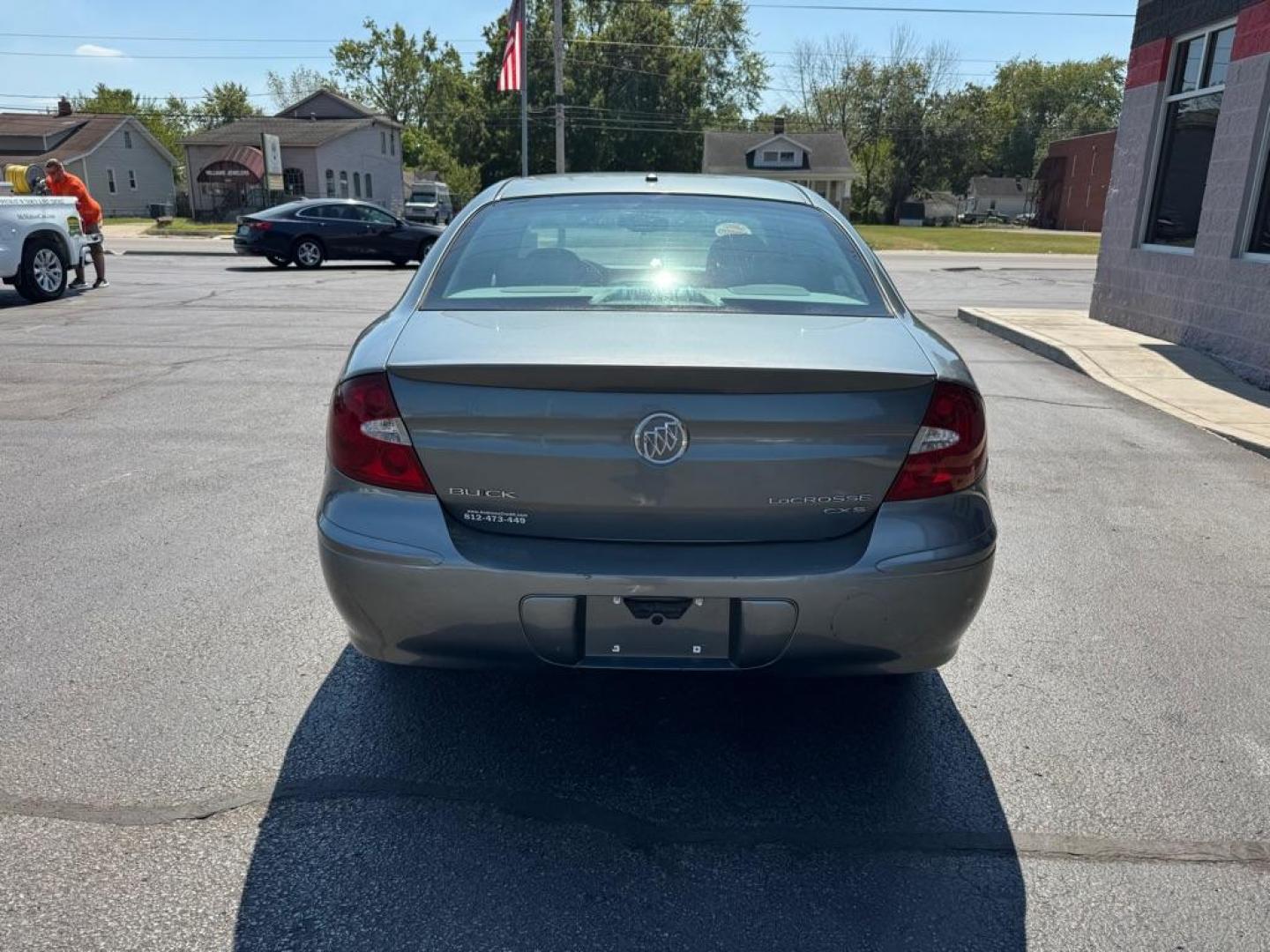 2005 GRAY BUICK LACROSSE CXS (2G4WE567151) with an 3.6L engine, Automatic transmission, located at 3100 Covert Avenue, Evansville, IN, 47714, (812) 473-4492, 37.955418, -87.512238 - Photo#3